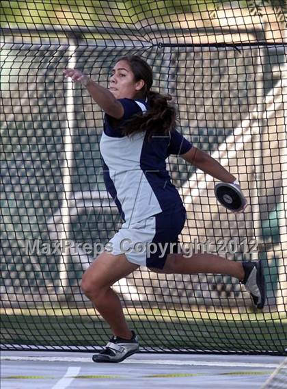 Thumbnail 1 in CIF CS Masters Championships (Girls Field Events) photogallery.