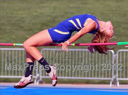 Thumbnail 2 in CIF CS Masters Championships (Girls Field Events) photogallery.