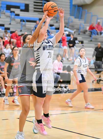 Thumbnail 2 in Willow Canyon vs. Monument Valley (Lady Wolves Court Classic) photogallery.