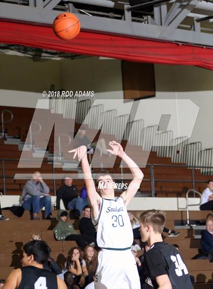 Thumbnail 1 in Lincoln Southwest vs. Lincoln Northeast (Heartland Athletic Conference Tournament) photogallery.