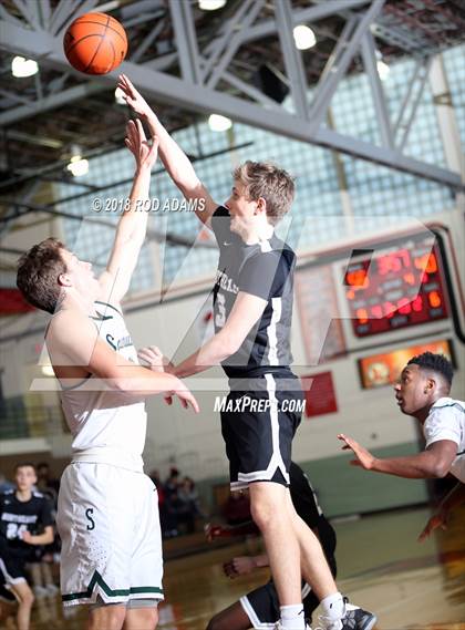 Thumbnail 3 in Lincoln Southwest vs. Lincoln Northeast (Heartland Athletic Conference Tournament) photogallery.
