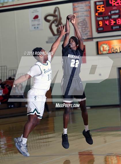 Thumbnail 2 in Lincoln Southwest vs. Lincoln Northeast (Heartland Athletic Conference Tournament) photogallery.