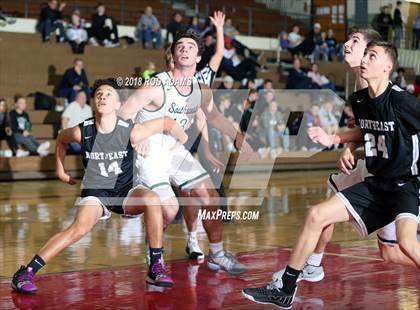 Thumbnail 3 in Lincoln Southwest vs. Lincoln Northeast (Heartland Athletic Conference Tournament) photogallery.