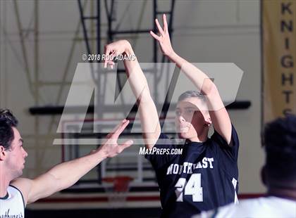 Thumbnail 2 in Lincoln Southwest vs. Lincoln Northeast (Heartland Athletic Conference Tournament) photogallery.