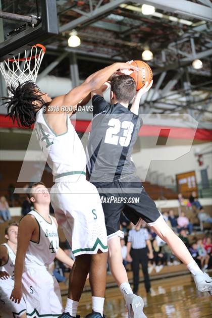 Thumbnail 1 in Lincoln Southwest vs. Lincoln Northeast (Heartland Athletic Conference Tournament) photogallery.