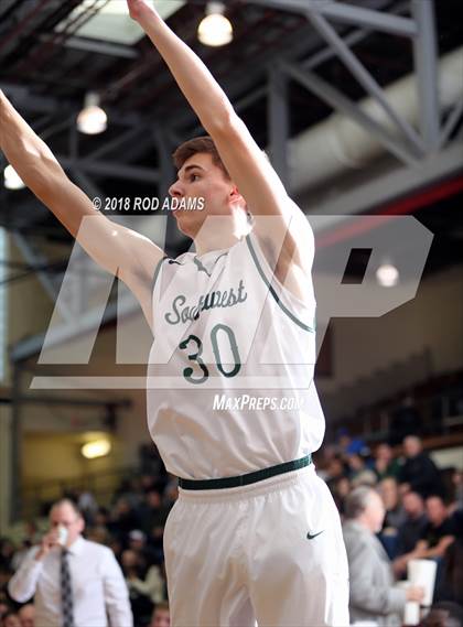 Thumbnail 2 in Lincoln Southwest vs. Lincoln Northeast (Heartland Athletic Conference Tournament) photogallery.