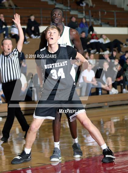 Thumbnail 3 in Lincoln Southwest vs. Lincoln Northeast (Heartland Athletic Conference Tournament) photogallery.