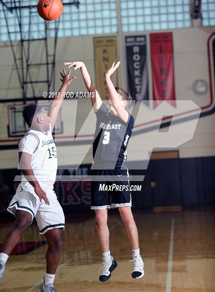 Thumbnail 1 in Lincoln Southwest vs. Lincoln Northeast (Heartland Athletic Conference Tournament) photogallery.