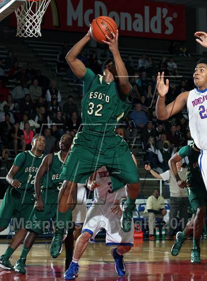 Thumbnail 3 in Duncanville vs, DeSoto (McDonald's Texas Invitational) photogallery.