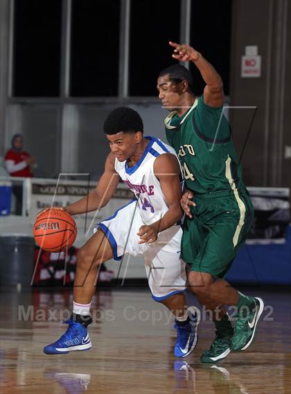 Thumbnail 1 in Duncanville vs, DeSoto (McDonald's Texas Invitational) photogallery.