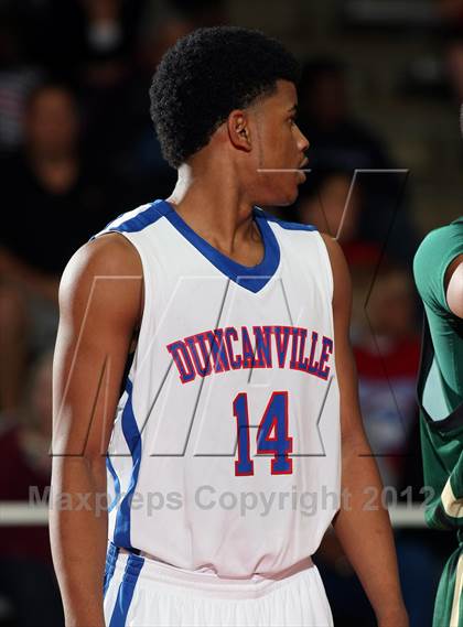 Thumbnail 2 in Duncanville vs, DeSoto (McDonald's Texas Invitational) photogallery.