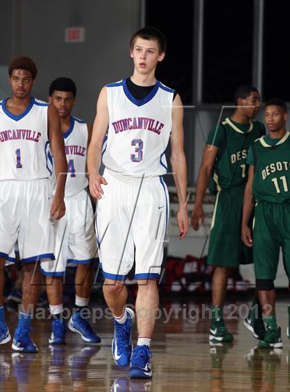 Thumbnail 3 in Duncanville vs, DeSoto (McDonald's Texas Invitational) photogallery.
