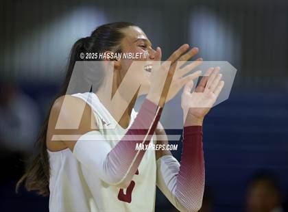 Thumbnail 3 in Hebron Christian vs. Lovett (GHSA 1A Private Finals) photogallery.