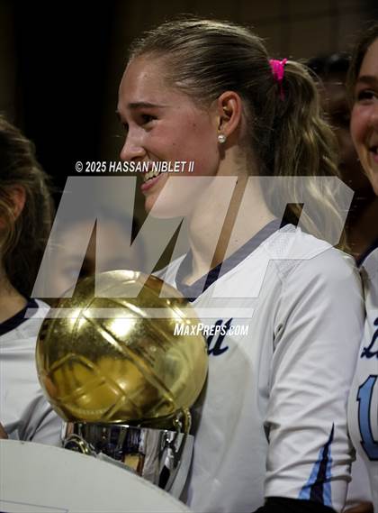 Thumbnail 1 in Hebron Christian vs. Lovett (GHSA 1A Private Finals) photogallery.