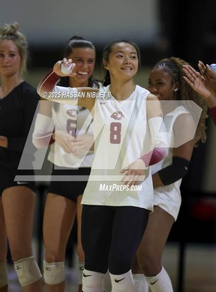 Thumbnail 2 in Hebron Christian vs. Lovett (GHSA 1A Private Finals) photogallery.