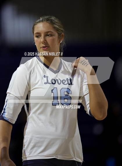 Thumbnail 1 in Hebron Christian vs. Lovett (GHSA 1A Private Finals) photogallery.