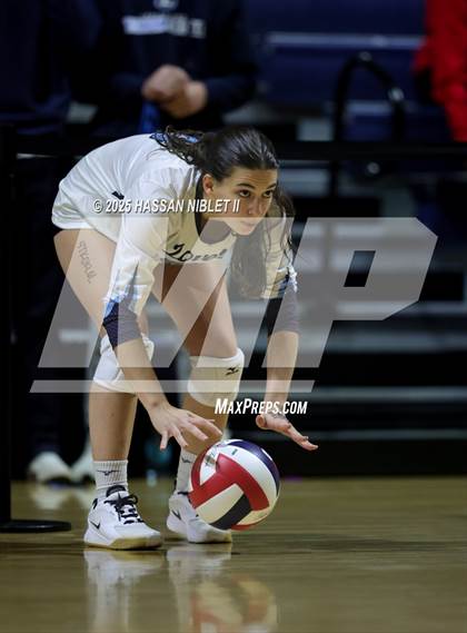 Thumbnail 3 in Hebron Christian vs. Lovett (GHSA 1A Private Finals) photogallery.