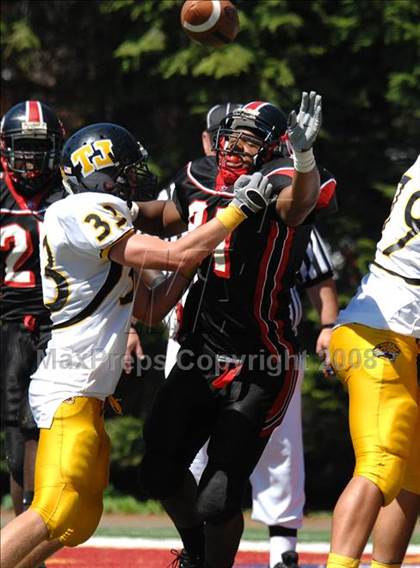 Thumbnail 3 in Thomas Jefferson vs. Cleveland Glenville (Friends of Coal Classic) photogallery.