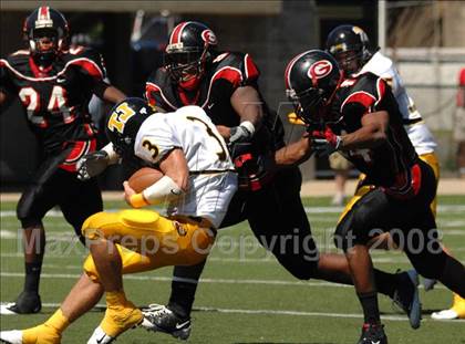 Thumbnail 3 in Thomas Jefferson vs. Cleveland Glenville (Friends of Coal Classic) photogallery.