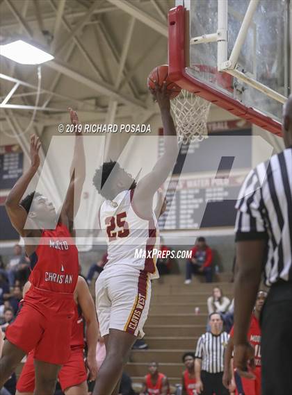 Thumbnail 2 in Modesto Christian @ Clovis West (Clovis West Nike Invitational) photogallery.