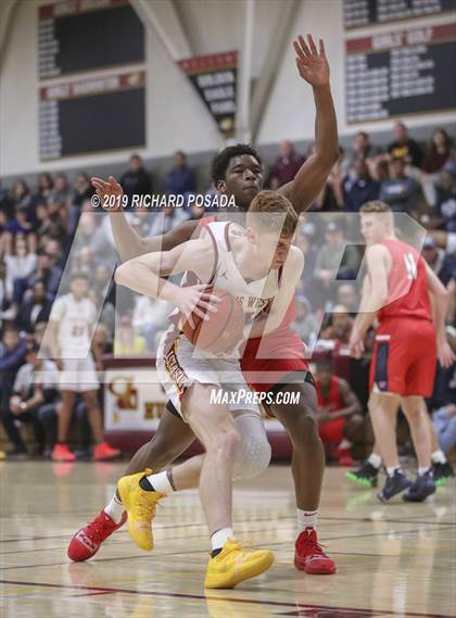 Thumbnail 2 in Modesto Christian @ Clovis West (Clovis West Nike Invitational) photogallery.