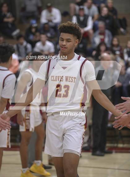 Thumbnail 1 in Modesto Christian @ Clovis West (Clovis West Nike Invitational) photogallery.