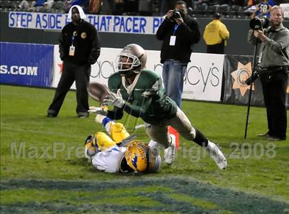 Thumbnail 2 in Grant vs. Poly (CIF State Open Bowl Final) photogallery.