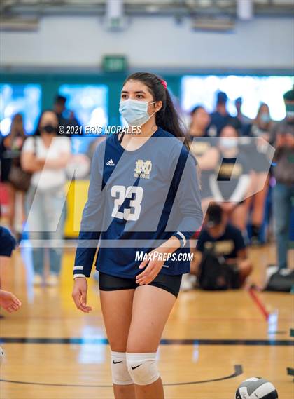 Thumbnail 3 in Mater Dei Catholic vs Granite Hills (Southern California Invitational) photogallery.