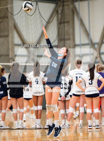 Thumbnail 1 in Mater Dei Catholic vs Granite Hills (Southern California Invitational) photogallery.