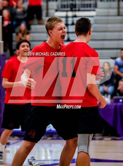 Thumbnail 3 in Classical Academy vs. Fallbrook (CIF SDS D3 Final) photogallery.