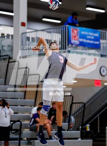 Thumbnail 1 in Classical Academy vs. Fallbrook (CIF SDS D3 Final) photogallery.