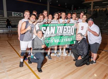 Thumbnail 2 in Classical Academy vs. Fallbrook (CIF SDS D3 Final) photogallery.