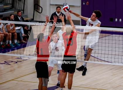 Thumbnail 2 in Classical Academy vs. Fallbrook (CIF SDS D3 Final) photogallery.