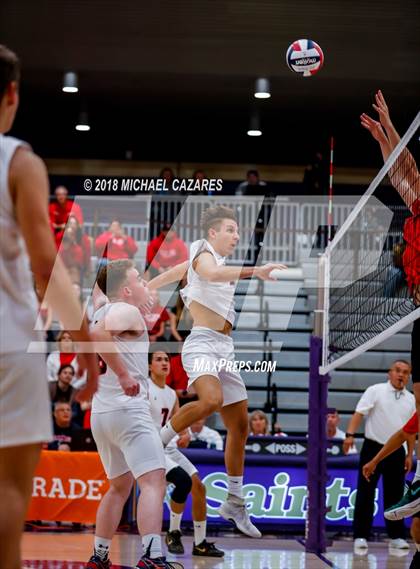Thumbnail 1 in Classical Academy vs. Fallbrook (CIF SDS D3 Final) photogallery.