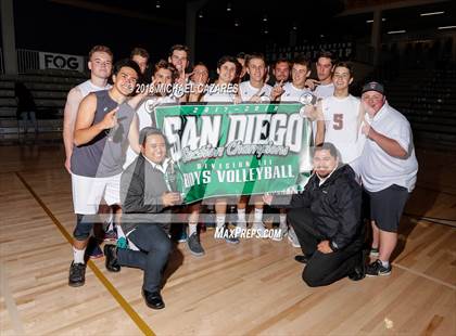 Thumbnail 1 in Classical Academy vs. Fallbrook (CIF SDS D3 Final) photogallery.