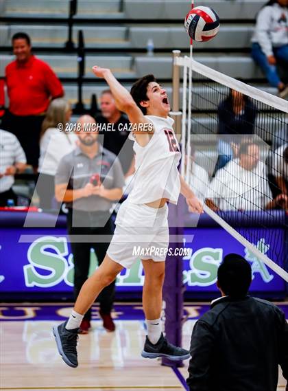Thumbnail 1 in Classical Academy vs. Fallbrook (CIF SDS D3 Final) photogallery.