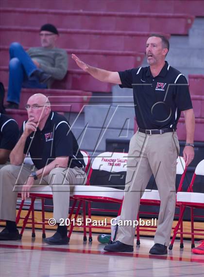 Thumbnail 2 in Paradise Valley vs Valley Vista (PV Invitational Tournament) photogallery.