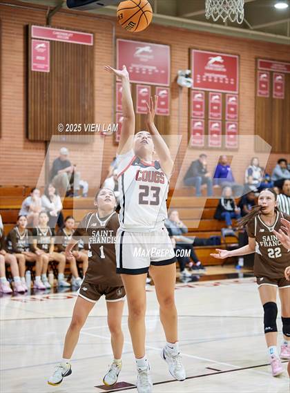 Thumbnail 2 in Saint Francis @ Carondelet (CIF NorCal Division 1 Round 1) photogallery.