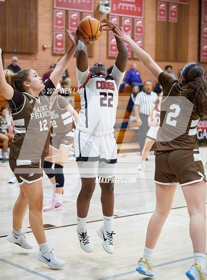 Thumbnail 3 in Saint Francis @ Carondelet (CIF NorCal Division 1 Round 1) photogallery.