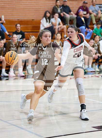 Thumbnail 2 in Saint Francis @ Carondelet (CIF NorCal Division 1 Round 1) photogallery.