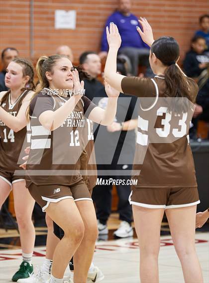 Thumbnail 2 in Saint Francis @ Carondelet (CIF NorCal Division 1 Round 1) photogallery.