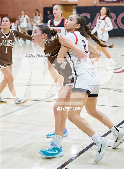 Thumbnail 3 in Saint Francis @ Carondelet (CIF NorCal Division 1 Round 1) photogallery.