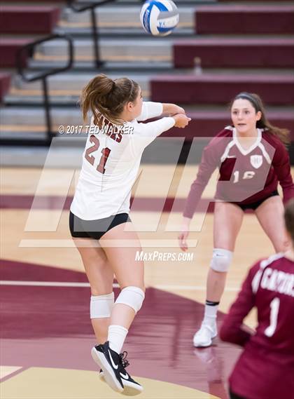 Thumbnail 3 in Sacred Heart Prep vs. King City (CIF CCS D4 Semifinal) photogallery.
