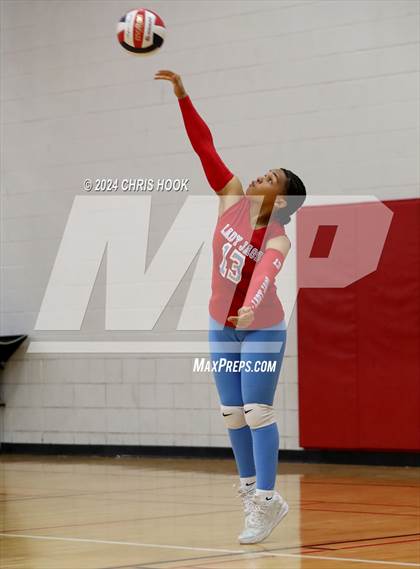 Thumbnail 2 in San Tan Foothills vs South Mountain (The Florence VB Invitational) photogallery.