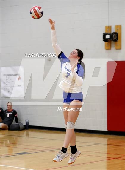 Thumbnail 2 in San Tan Foothills vs South Mountain (The Florence VB Invitational) photogallery.