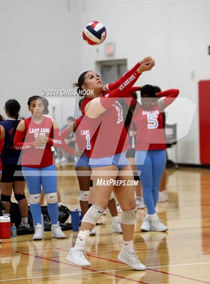 Thumbnail 3 in San Tan Foothills vs South Mountain (The Florence VB Invitational) photogallery.