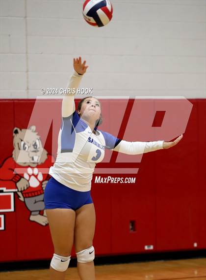 Thumbnail 2 in San Tan Foothills vs South Mountain (The Florence VB Invitational) photogallery.