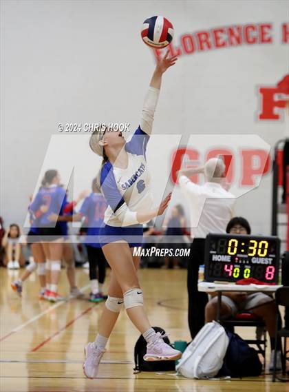 Thumbnail 2 in San Tan Foothills vs South Mountain (The Florence VB Invitational) photogallery.