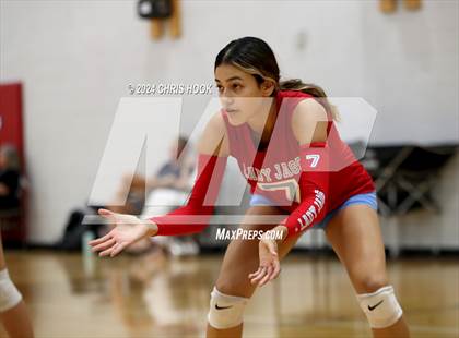 Thumbnail 2 in San Tan Foothills vs South Mountain (The Florence VB Invitational) photogallery.