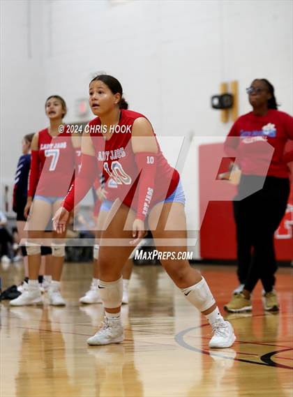 Thumbnail 1 in San Tan Foothills vs South Mountain (The Florence VB Invitational) photogallery.
